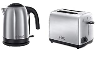 Russell Hobbs Kitchen Set Brushed Stainless Steel 1 7l 3kw Jug