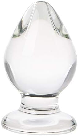 Large Crystal Glass Amal Plug for Couple