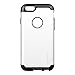 LUVVITT [Ultra Armor] Shock Absorbing Case Best Heavy Duty Dual Layer Tough Cover for Apple Phone 6/6s Plus - Black / White