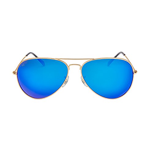 PRIVÉ REVAUX "The Commando" Polarized Aviator Sunglasses - Designer Eyewear - Thumbnail 2