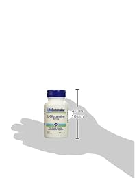 Vida extensión L-Glutamina 500 mg cápsula, 100-Count