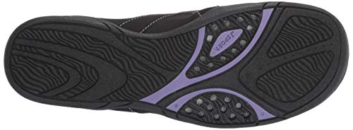 JSport by Jambu Women's Cycle Water Ready Fisherman Sandal, Black/Lavender, 9 M US