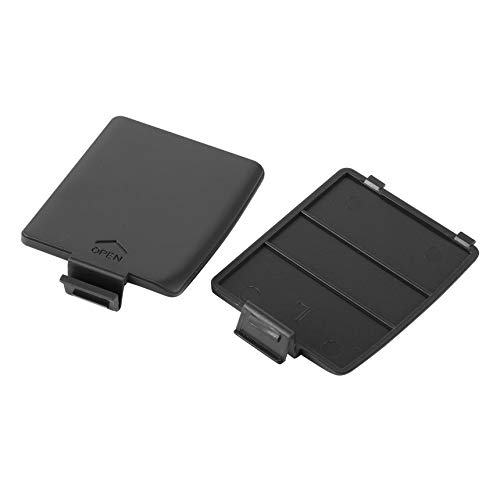 1 pair Replacement Battery Door Case Cover Lids for Sega Gamegear Console black
