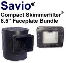 SavioCompact Skimmer Filter Combo with 8.5" Faceplate Assembly - CSW085