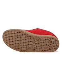 DC Men's Court Graffik SE Skate Sneaker, RED, 13