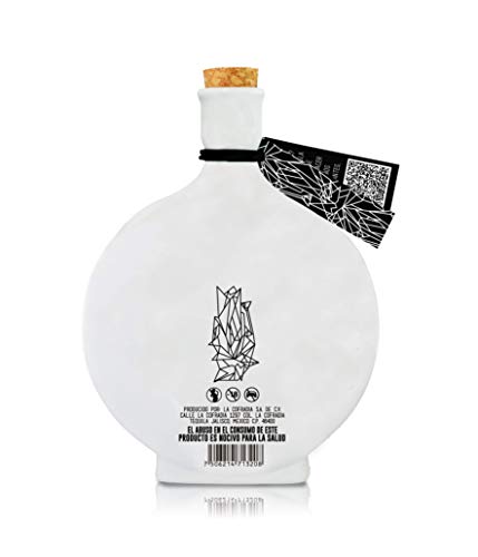 Super Premium Weßer Tequila aus Jalisco-Mexiko, 100% Agave, 2-fach destilliert, Keramikflasche 700ml - Tequila Blanco LA… – Bild 3
