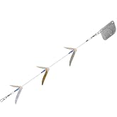 Mack's Lure 60530 Flash Lite Trolls - 3 Blade Series - 90# Test Silver/