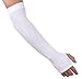 Cooling Arm Sleeves,COME-ON 2-Pairs Unisex Outside Athletic Hand Cover Cooling UV Protection Arm Sleeves(2 Pairs White)