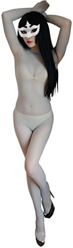 Metelam Womens Seamless Full Body Stocking Catsuit Bodysuit Sheer Bodystocking