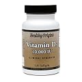 Healthy Origins Vitamin D3, 10000 IU, Softgels 120 ea