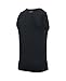 Under Armour Men's Core Tank, Black/Steel, Large