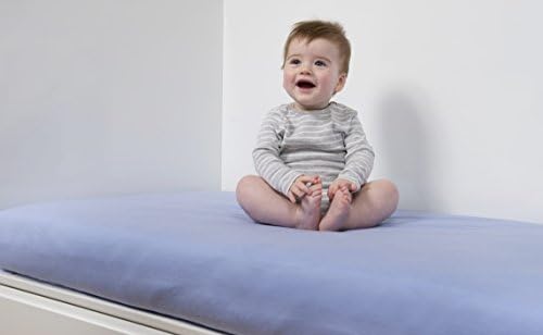 BSensible Baby 2 in 1 Crib and Toddler Bed Fitted Sheet Waterproof Breathable Mattress Protector x1 (Baby, Ivory)