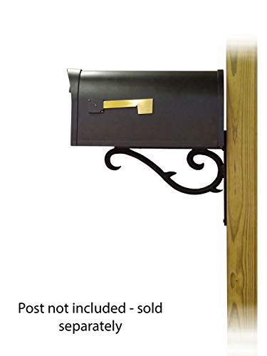 Special Lite Products Company Classic Curbside Mailbox with Sorrento Front Single Mailbox mounting Bracket