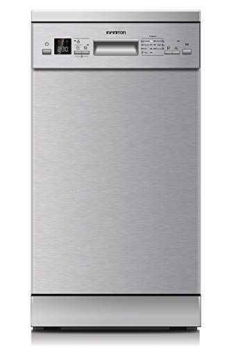 LAVAVAJILLAS-INFINITON-AE-Display-LED-Ancho-45cm-Tercera-Bandeja-Control-Electronico-Independiente-INOX-DIW