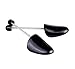 erioctry Men's Adjustable Plastic Shoe Tree Shoe Stretcher Boot Holder Shaper with Tension Spring Coil Keep Shoes in Good Shap Black