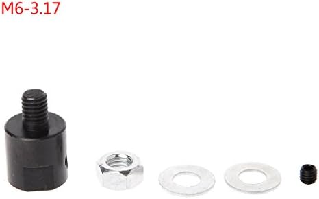 Qiulip 3.17/4/5/6/8mm Axle Motor Shaft Coupler Sleeve Saw Blade Coupling Chuck Adapter