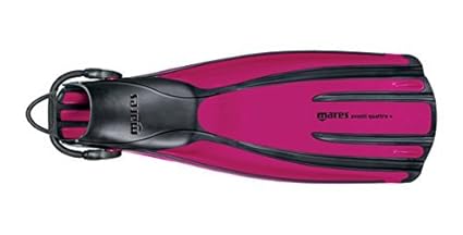 Mares Flossen Avanti Quattro Plus Regular Flipper mit Trageriemen – Rot/FL von Mares