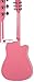 Pink Full Size Thinline Acoustic Electric Guitar With Free Gig Bag Case and Picks