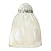 Pink Butterfly Closet Doll Clothes - White Bridal and Communion Dress fits American Girl Dolls, Madame Alexander and Other 18