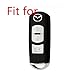 TCKEY Silicone Protective key Holder Protecting Bag Key Jacket Key Case Cover Fob Skin Key Holder for Mazda Cx-5 Cx-7 Cx-9 Mazda 3 5 6