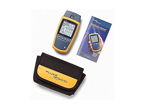 Microscanner2 Fluke Networks MS2-100 MicroScanner2 Copper Cable Verifier with Built ...