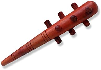 Thai Hand Reflexology and Foot Stick Combination Massage Tool