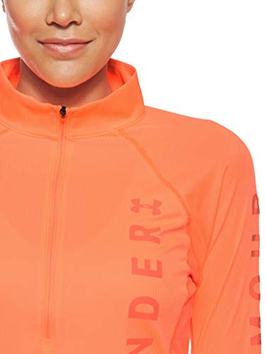 Under Armour Speed Stride Split Wordmark Half Zip dames Warm-up Top - Image 5
