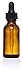 True Essence 1 Oz (30 Ml) Amber Boston Round Glass Bottle w/ Glass Dropper - Pack of 72