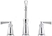 KOHLER K-11076-4-BN Archer Lavatory Faucet with 8-Inch Centers, Vibrant Brushed Nickel