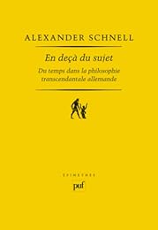 En-deçà du sujet