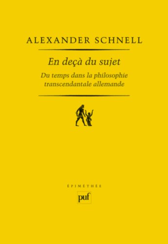 En-deçà du sujet
