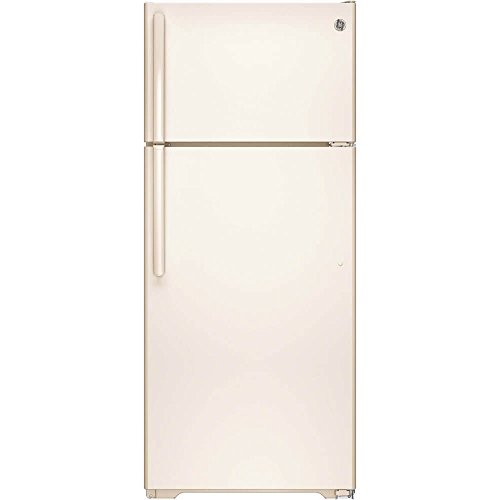 Click Here to See More Images GE GIE18GTHCC 17.5 Cu. Ft. Bisque Top Freezer Refrigerator - Energy Star