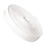 RV Designer E461, Heavy Duty Vinyl Insert Trim, 1 inch Wide, 100 foot Roll, White