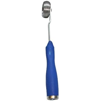 FIBERGLASS LAMINATING BUBBLE BUSTER ROLLER For INSIDE CORNERS, Fiberglass Coatings, Inc, AFFORDABLE RESIN ROLLER, PADDLE TOOL, ALUMINUM HEAD, PROFESSIONAL QUALITY INDUSTRY STANDARD, 1pc 1/2