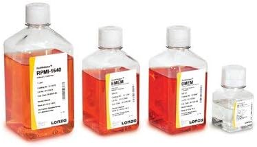12-604Q/12 - Dulbeccoâ€s Modified Eagleâ€s Medium 4.5 g/L Glucose w/L-Gln - BioWhittakerÂ DMEM Cell Culture Media, Lonza - Pack of 12 (1l)