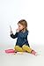 Wonderworld Pretend Pinky Cosmetic Girl Toy Set - 9 Piece Wooden Essential Makeup Set