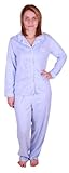 Aria Collection Women's Sueded Microfleece 2-Piece Pajama Set