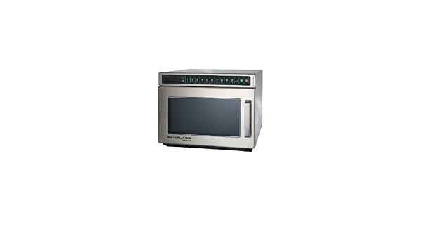Amana menumaster Acero Inoxidable Comercial de 2100 W Microondas :  Industrial y Científico - Amazon.com