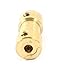 uxcell 3mm x 4mm RC Model Brass Motor Shaft Coupling Connector Adapter Joint