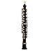 Black Oboe Miniature Replica Magnet, Size 3 inch