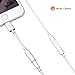 Car Headphone Jack Adapter for iPhone Xs Earphone 3.5mm AUX Audio Earphone Converter Accessories Compatible for iPhone 7 /7Plus iPhone 8/8Plus Audio Support Music Compatible for iOS11 or Laterthumb 1