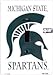 Metal Michigan State MSU Spartans Light Switch Plate Cover
