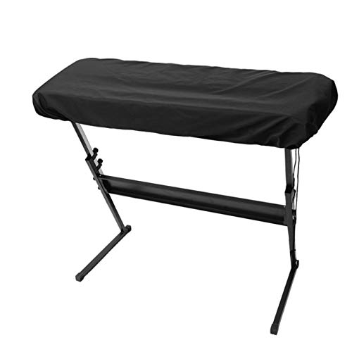 Bluecell Piano Keyboard Dust Cover for 61 Keys Waterproof Dust Proof Electronic Keyboard Bags Cases Covers - Made of Nylon/Spandex- Elastic Cord and - Locking Clasp - Keep It Free From Dust and Dirt - Thumbnail 5