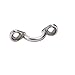 Amarine-made Pack of 10 Casted Stainless Steel Bimini Boat Top PAD Eye, Eye Straps, Tie Down, Kayak Deck Loops, Tie Down Anchor Point, footman's Loop for Kayak Canoe Rigging