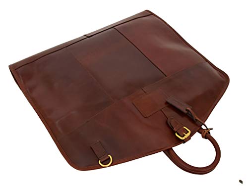 leather suit bags travel