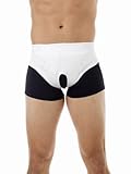 Underworks Men's and Women's Inguinal Hernia Double or Single Truss Small 28-32 Waist