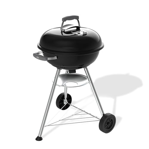 Weber Compact Kettle Charcoal Barbecue 47 cm with Stand & Wheels
