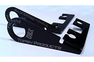 TOPSY PRODUCTS Hardtop Hoist Bracket Kits (JK 2 & 4 Dr Hoist Bracket Only Kit)