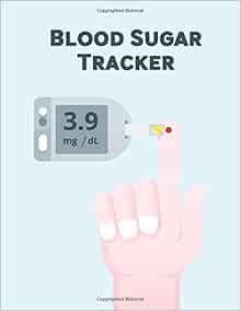 Blood Sugar Tracker: 52 Weeks of Daily Readings Logbook to Track Record Heart Rate Systolic and