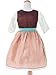 Little Adventures Cinderella Day Dress Princess Dress Up Costume for Girls Medium (Age 3-5) - Machine Washable Child Pretend Play and Party Dress with No Glitter